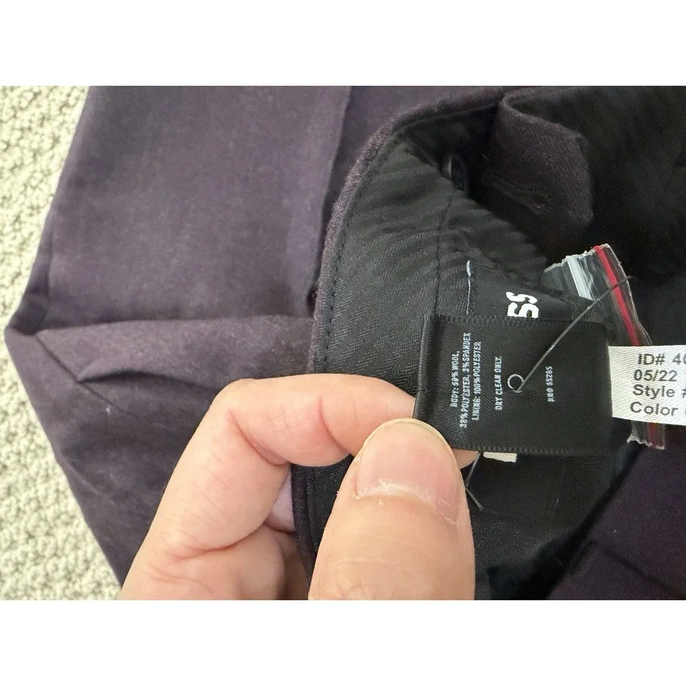 EXPRESS MEN WOOL BLEND DRESS PANTS SIZE 30W 30L NEW WITH TAG